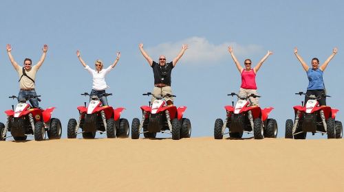 Red Dunes Lahbab Safari with BBQ Dinner and Quad Bike Day Tours 2