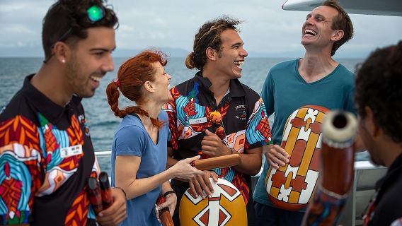 Great Barrier Reef with Cultural Guides-Dreamtime Dive & Snorkel