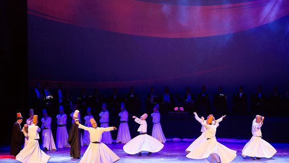 Cappadocia Dervishes Ceremony (Original one in Historical Caravansarai) 