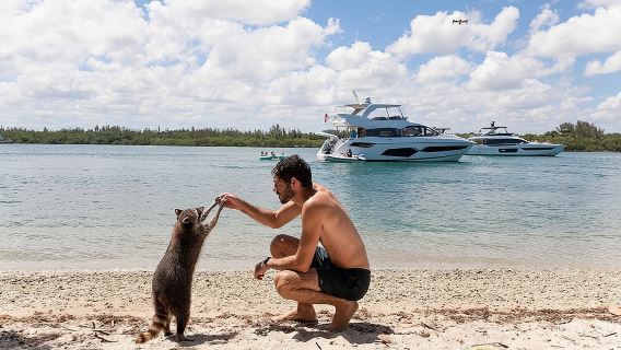 Miami Island Adventure: Boat Rental to Raccoon Island