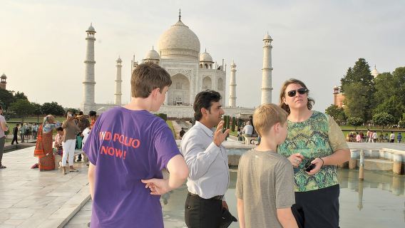 Prenota la guida approvata dal governo per il Taj Mahal e il forte di Agra