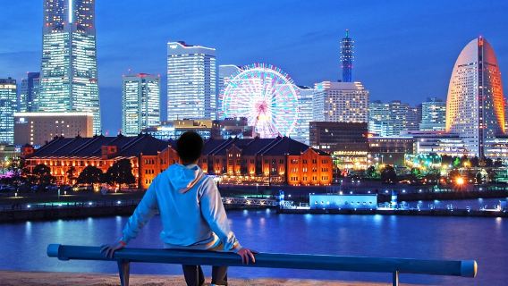 Visite nocturne de Yokohama au Japon + excursion à Kamakura avec Slam Dunk + balade à Enoshima|Excursion d'une journée à la japonaise