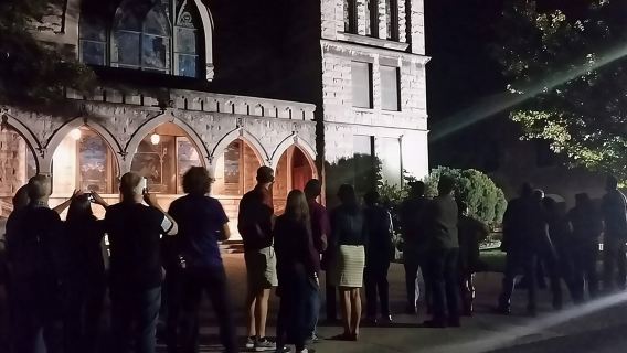 Tour notturno a piedi alla scoperta dei fantasmi di Asheville