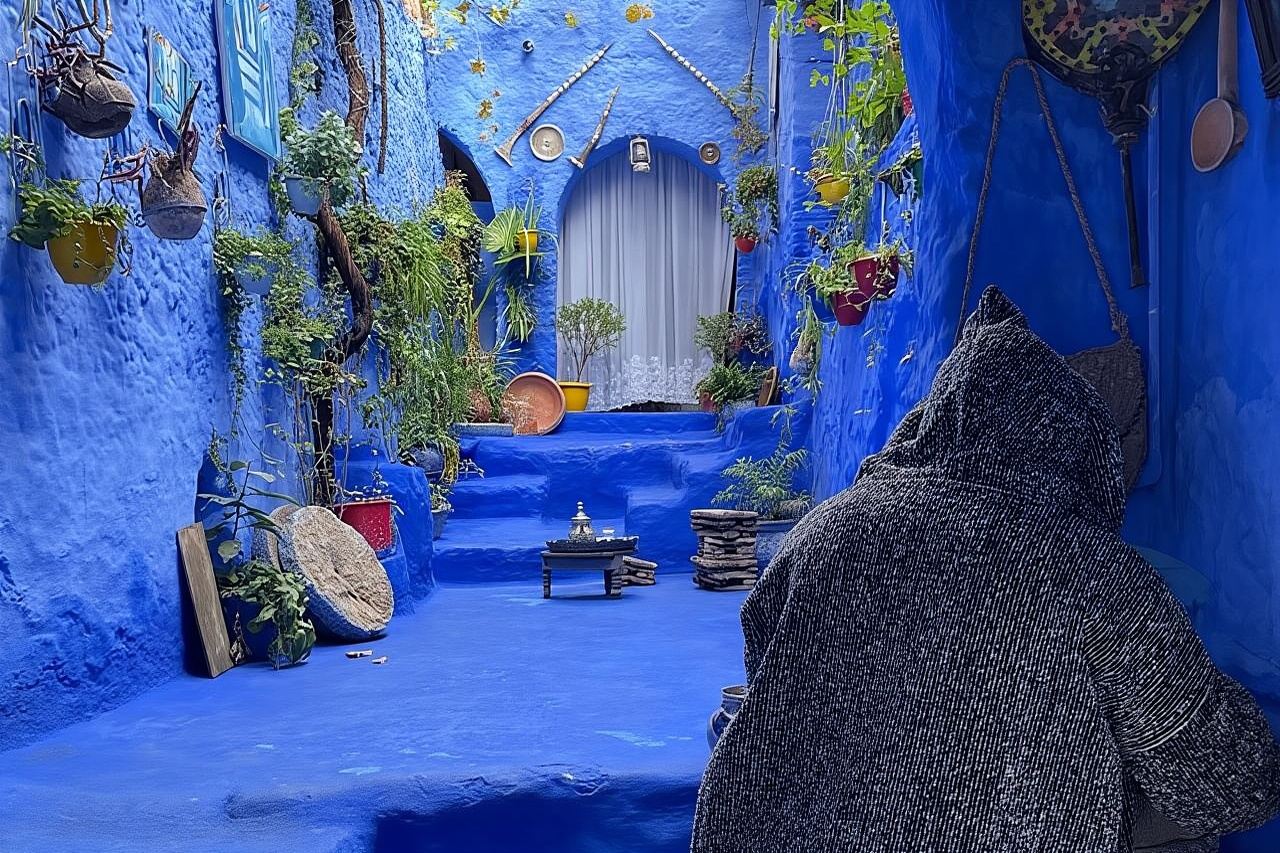 Ein Tag in der blauen Stadt Chefchaouen