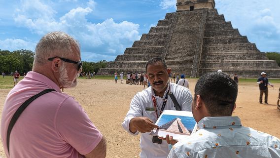 Tur Berpemandu ke Chichén Itzá dan Cenote dan Valladolid dengan Makan Siang
