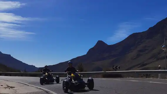 Maspalomas: Ryker Moto Tour to Fataga (Mountain buggy)