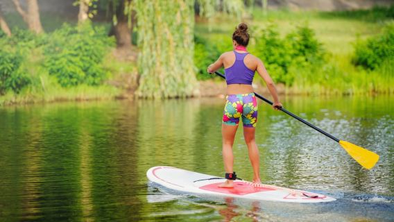Merritt Island: Alquiler de tabla de paddle surf individual