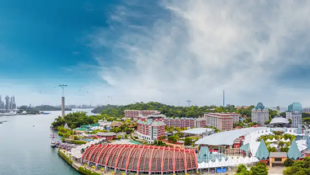 新加坡：聖淘沙天空螺旋纜車門票