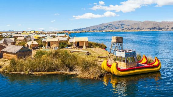 Tour to the Floating Islands of the Uros and Taquile 1 day