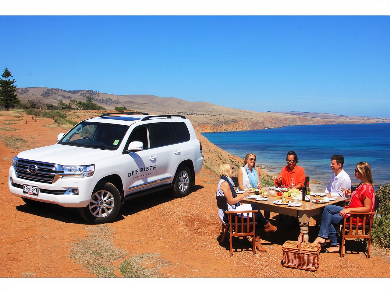 Adelaide: Fork & Grape Safari 4WD Tour