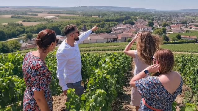 Middagtocht naar Épernay & de Champagne-wijngaarden (vertrek vanuit Reims)