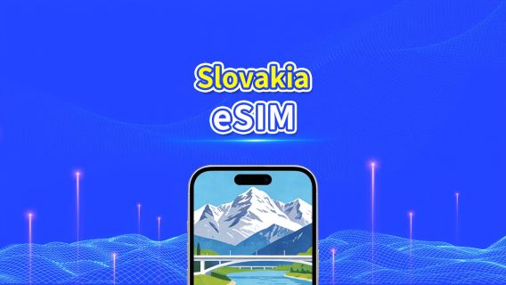 Slovakia 5G eSIM  | Phủ Sóng 2 Mạng | Hỗ trợ đầy đủ AI & TikTok | Gói dữ liệu ngày/tổng | 1–30 ngày | Tính phí 24 giờ | Mã QR