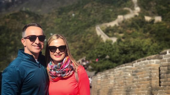 Tour privato alla Grande Muraglia di Mutianyu e alle Tombe Ming da Pechino