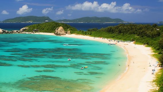 沖繩美麗海水族館北部一日遊+美國村 /中文導遊同行 含門票