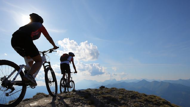 Mountain-bike tour of Mount Etna