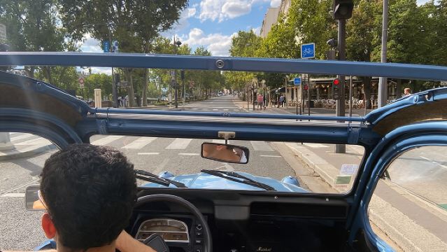 Частная экскурсия по Парижу на кабриолете Citroën 2CV