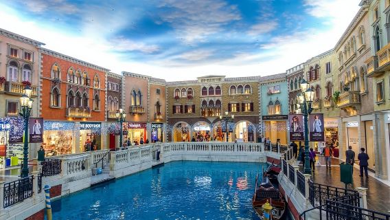 Ma Cao: Đi thuyền Gondola theo phong cách Venice