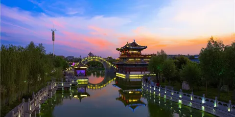 汴河遊船畫舫-御河夜遊船票成人票(非中國大陸籍用戶專享)