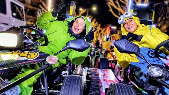 Premium-Go-Kart-Tour durch Tokio von Shibuya nach Shinjuku (*Ausweis erforderlich)