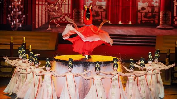 [Xi'an Eternal Romance] Eintrittskarte für eine Vorstellung "Xi'an Eternal Romance" in Shaanxi (inkl. Ticket) · Großes Tanz- und Gesangsspektakel durch die Jahrtausende [Wahl zwischen VIP-/Premium-Ticket + freie Auswahl des Zeitslots]