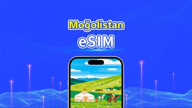 Moğolistan eSIM | Unitel | 4G Yüksek Hızlı İnternet | Arama ve SMS | Doğal Gün | Gün Seçenekli | QR Kodu