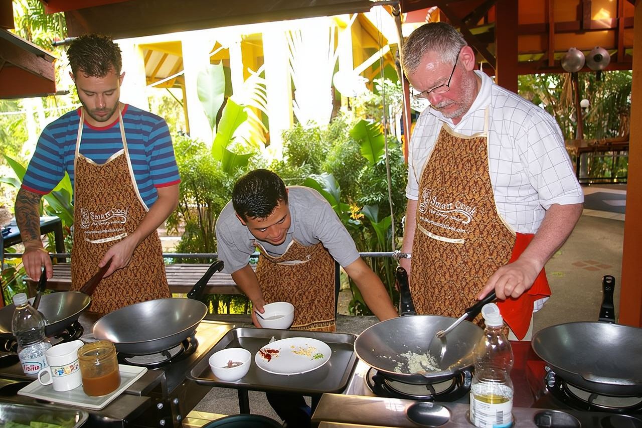 Corso di cucina thailandese intelligente per piccoli gruppi a Krabi