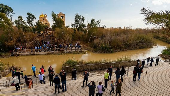 Private Day Tour: Bethlehem, Jordan River and Dead Sea