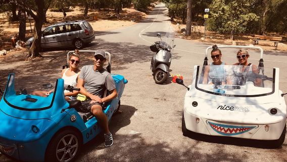 French Riviera Famous Cities Scoot Coupe Tour from Nice