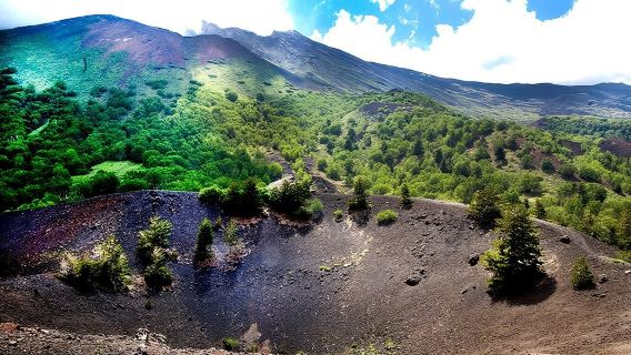 Vino dell'Etna e Alcantara con pranzo