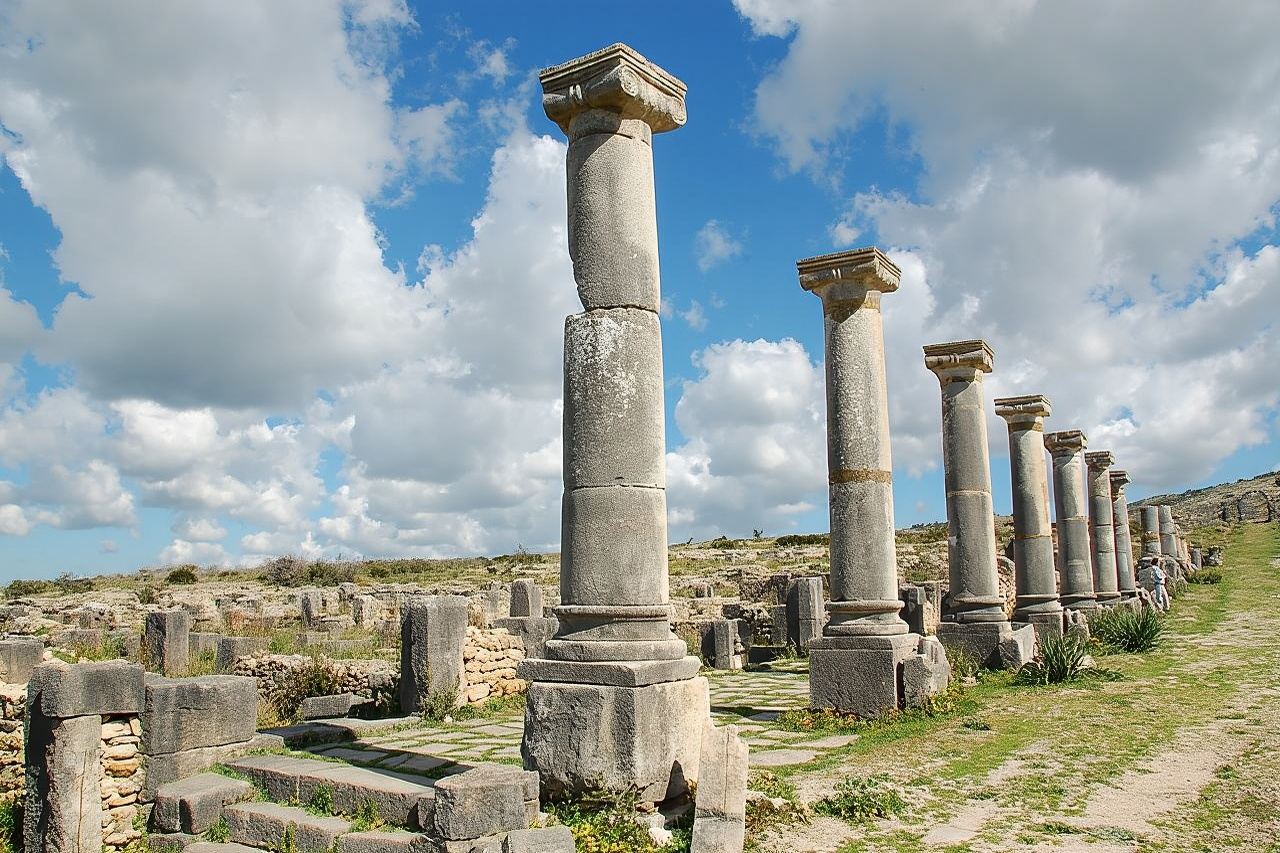 Ganztägige historische Tour durch Meknes Volubilis und Moulay Idriss