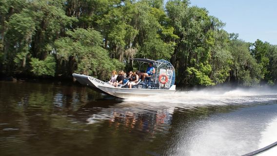 Große Sumpfboot-Tour mit Transfer ab New Orleans