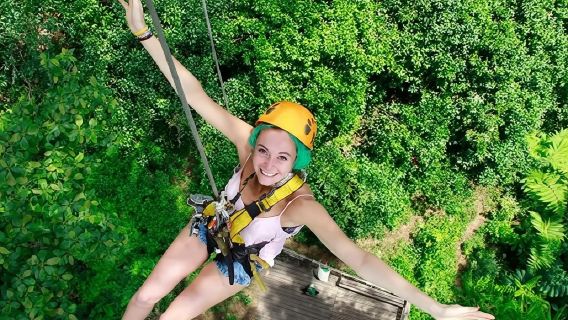Chiang Mai, Thailand: ziplining(Jungle Coaster, City Hotel Pickup, Meals Included)