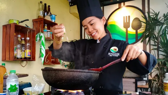 Featured tour with 2 reviews: Riverside Thai Cooking Half Day Class