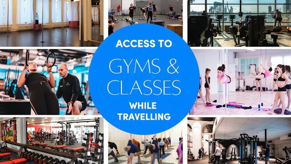 Rotterdam fitness pass for 1, 2 or 4 entrances