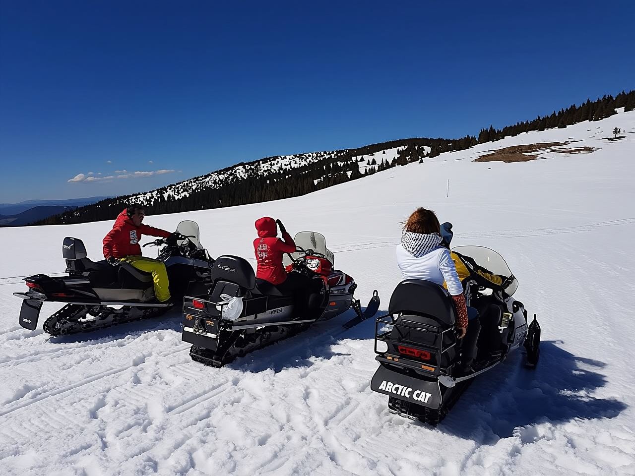 Borovets Ultimate Snowmobile Experience