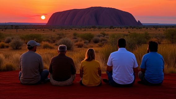 อุลูรู-กาตา จูตา ทัวร์ครึ่งวัน ชมพระอาทิตย์ตกดิน|เส้นทางเดินชมแอ่งน้ำ|ทัวร์ภาษาอังกฤษ