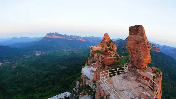 邯鄲東太行一日遊【門票+來回索道+電梯+玻璃棧道|組合自選】