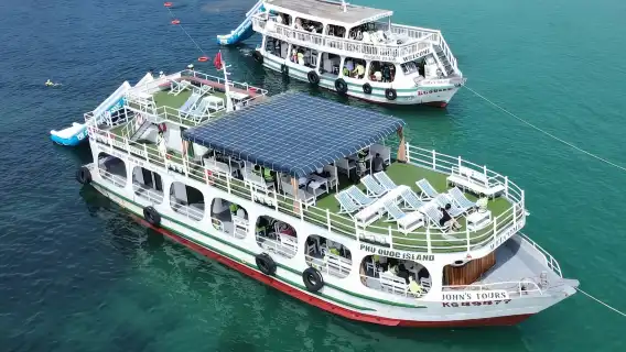 ทัวร์ 1 วัน หมู่เกาะใหญ่ 3 เกาะที่ฟูก๊วก [ดำน้ำตื้น 2 ครั้ง+สไลด์เดอร์+รับส่งโรงแรม+อาหารกลางวัน+ชายหาด]