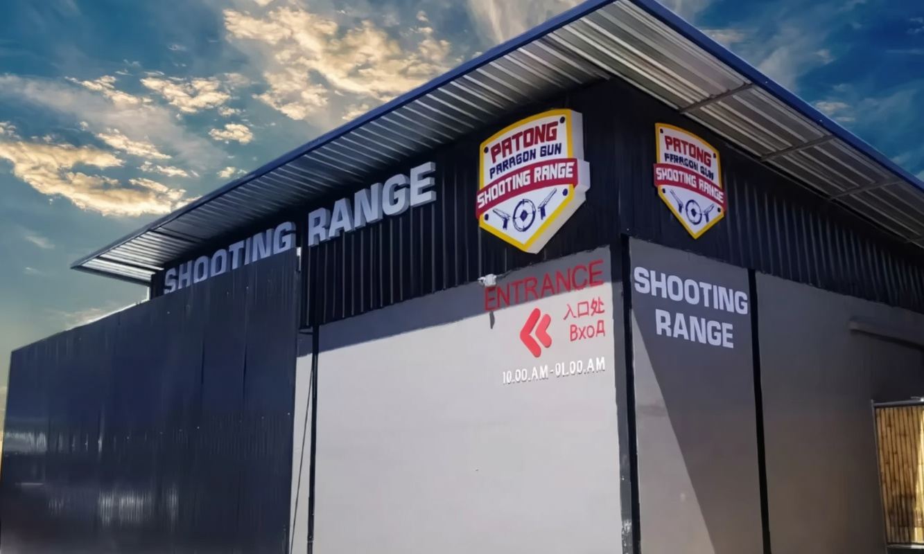 Poligono di tiro Paragon a Phuket, Pattaya: esperienza di tiro con armi vere e munizioni reali