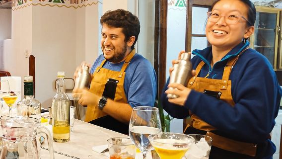 Peruvian Cooking Class Cocktails and Market Tour in Cusco