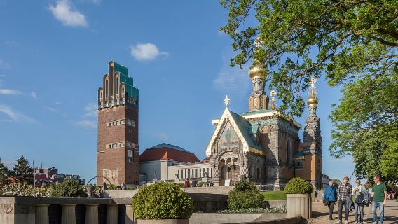 Nevin Aladağ|Levanta el techo: Visita guiada a Mathildenhöhe Darmstadt