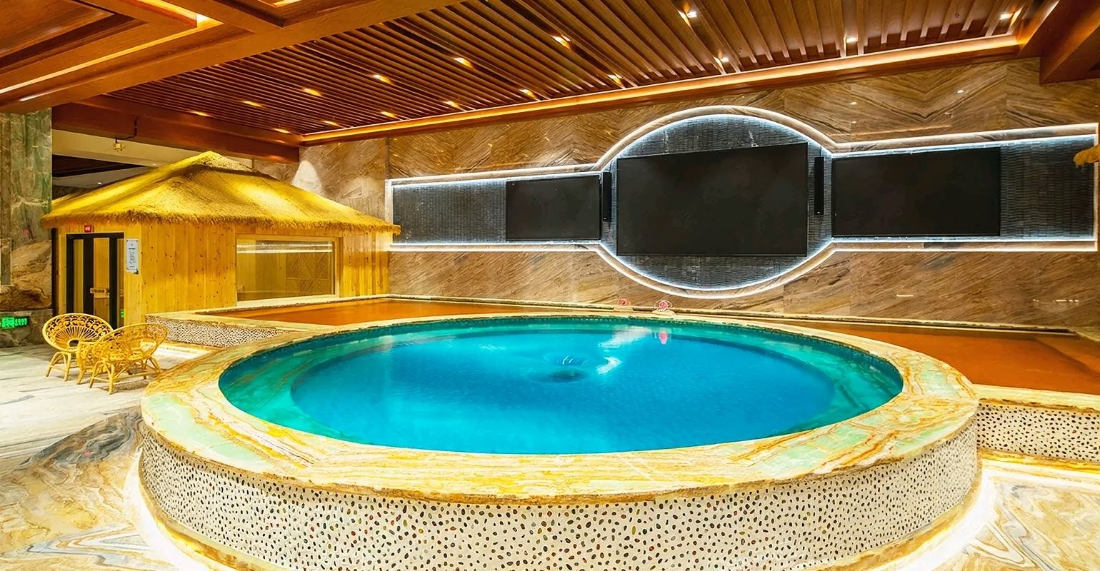 ฮาร์บิน Galaxy Happy World สปาและออนเซ็น (บริการคุณภาพ + สิ่งอำนวยความสะดวกครบครัน + ปลดปล่อยความเหนื่อยล้าด้วยการแช่น้ำ + สวนน้ำสนุกสนาน)