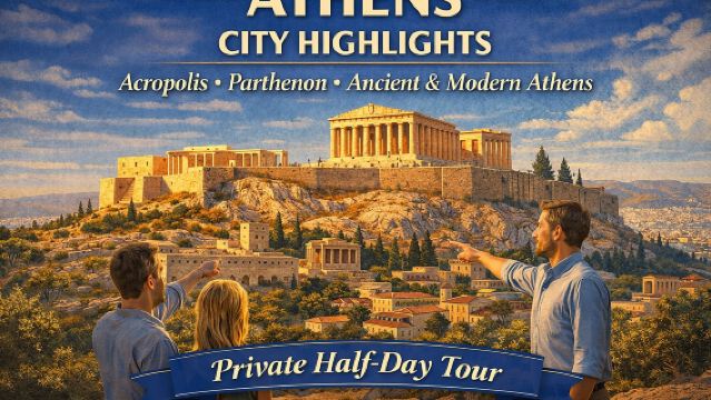 Tour privato di mezza giornata ad Atene: Acropoli, Partenone e attrazioni principali della città