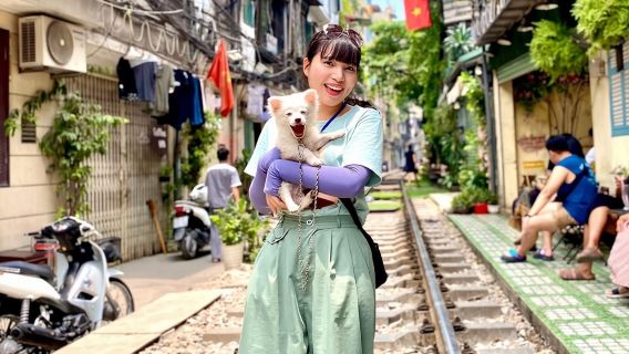 Lawatan Peribadi: Lawatan Sehari Penuh Bandar Hanoi dengan Lawatan Jalan Kereta Api