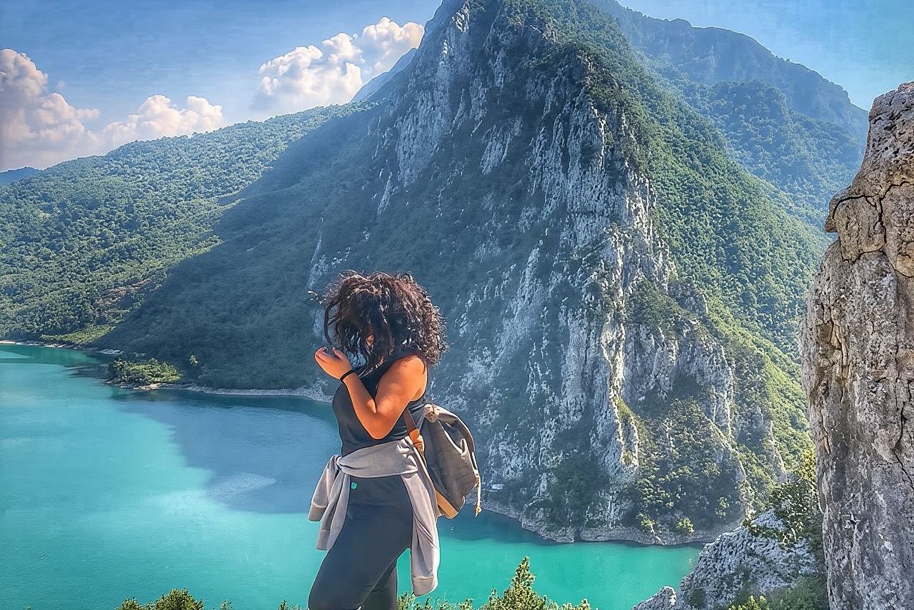Hike Gamti Mountain with Bovilla lake view & canyon- From Tirana