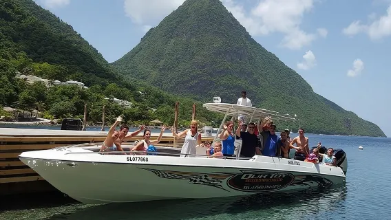 St. Lucia Land and Sea Tour 