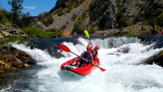 Canoe safari / rafting on river Zrmanja