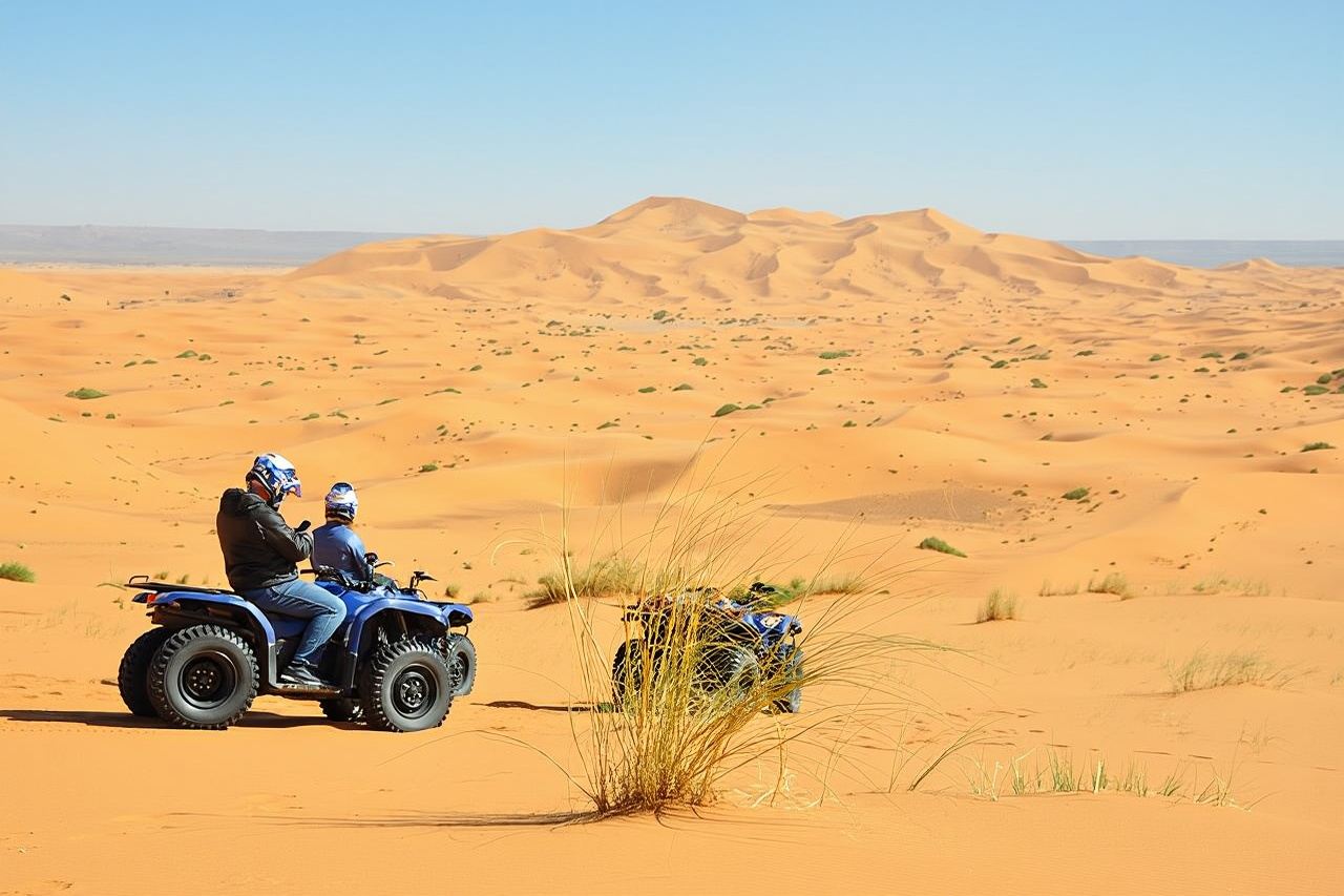 Sahara ATV Quad & Buggy in der Merzouga-Wüste & Sandboarding