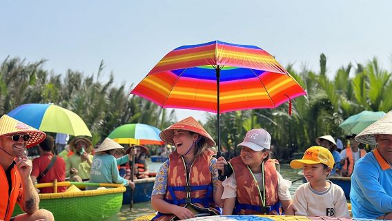 Cam Thanh Coconut Forest basket boat ride