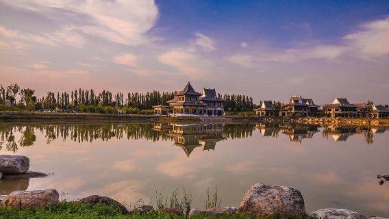 銀川賀蘭山森林公園+西夏風情園一日遊【市區接送/純玩無購物】